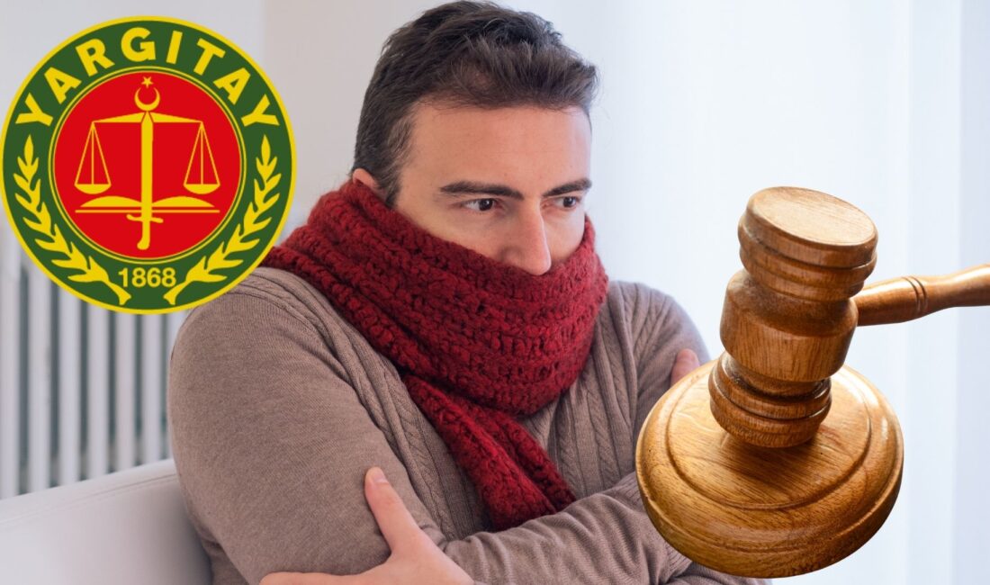 Kış aylarında iş yerinde kat kat giyinerek çalışmak zorunda kalan,