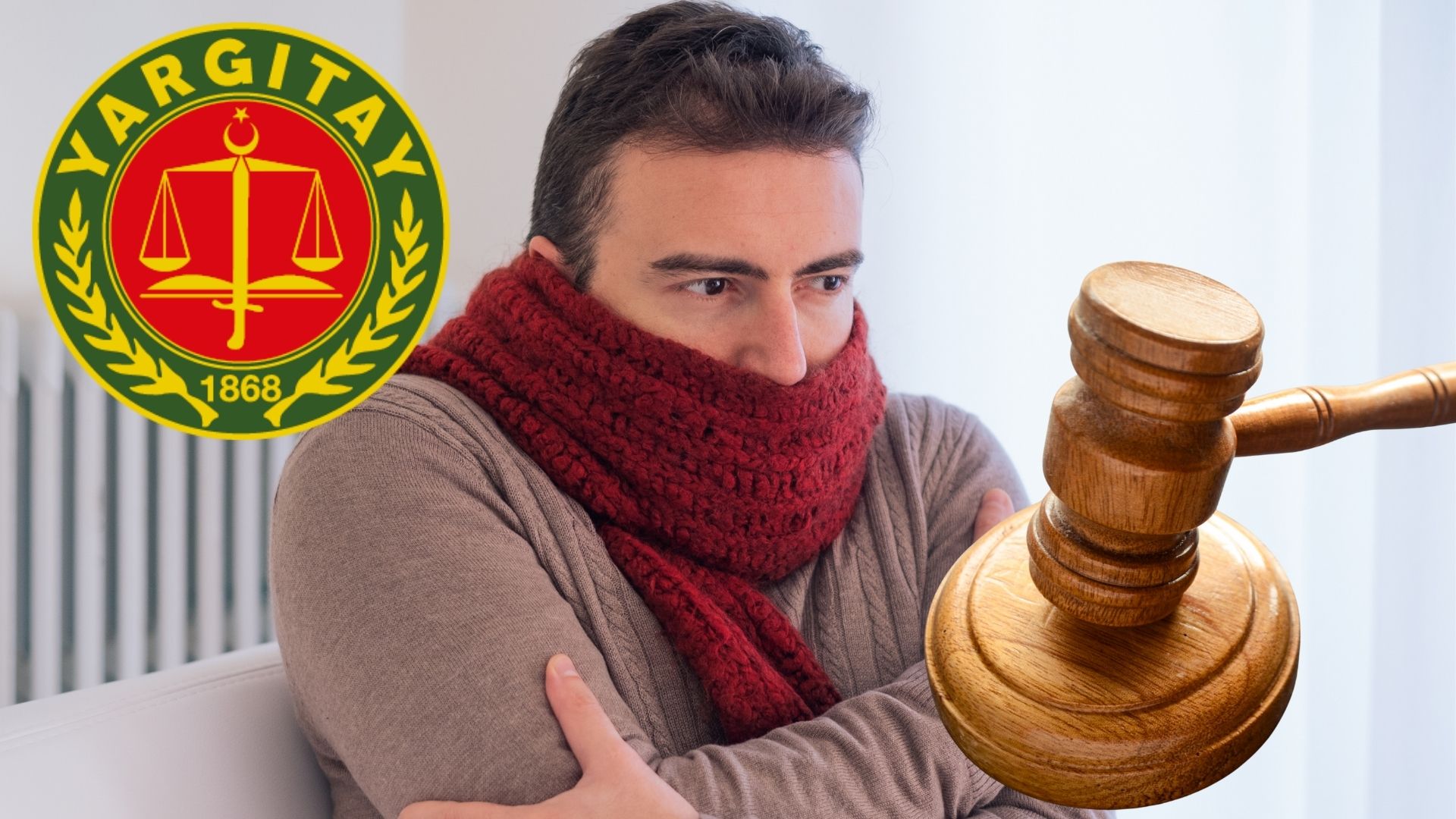 Kış aylarında iş yerinde kat kat giyinerek çalışmak zorunda kalan,