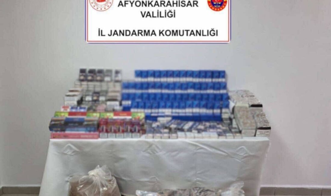AFYONKARAHİSAR (AA) – Afyonkarahisar'da 17 bin 980 makaron (filtreli sigara