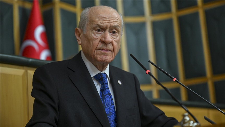 MHP lideri Devlet Bahçeli Suriye'deki gelişmelere ilişkin açıklamada bulunarak, YPG'nin