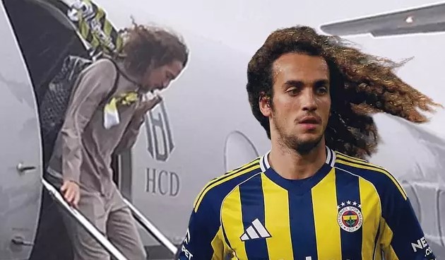 Fenerbahçe’nin anlaşmaya vardığı Fransız orta saha Matteo Guendouzi, transfer görüşmelerini