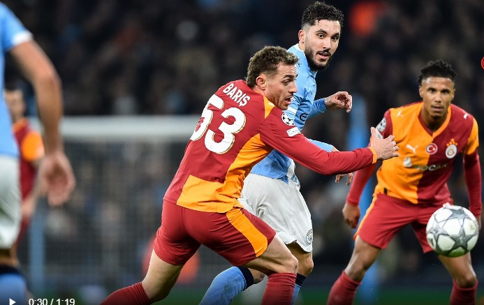 Galatasaray, UEFA Şampiyonlar Ligi 8’inci hafta mücadelesinde deplasmanda Manchester City’ye