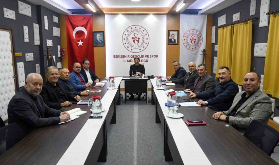 Eskişehir Gençlik ve Spor İl Müdürlüğü bünyesinde, yeni dönem hedeflerinin