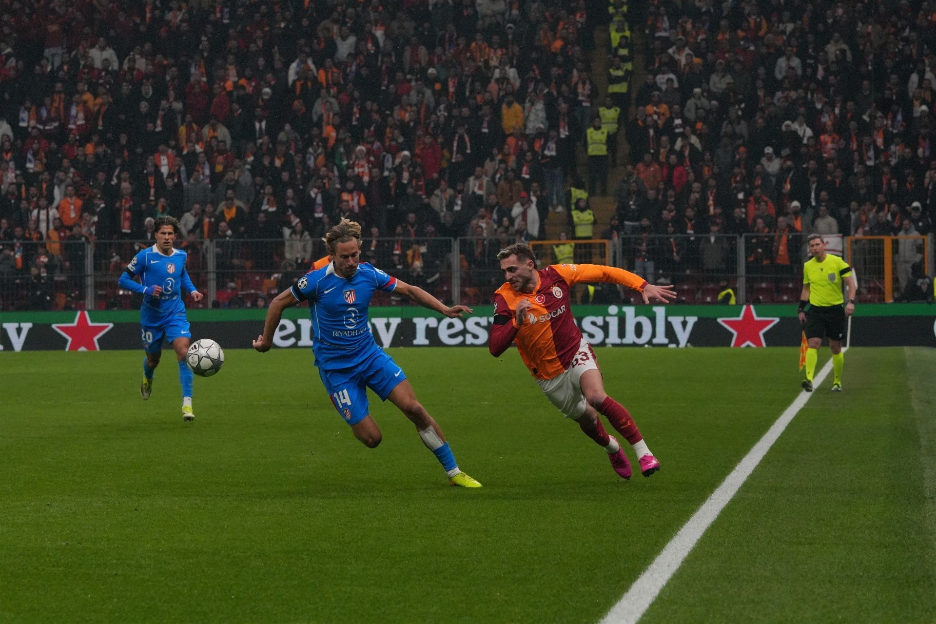 UEFA Şampiyonlar Ligi 7’nci haftasında Galatasaray, sahasında Atletico Madrid ile