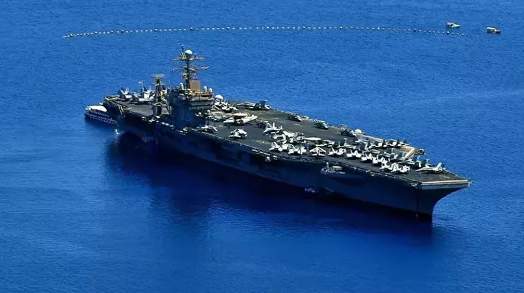 ABD Merkez Komutanlığı, USS Abraham Lincoln uçak gemisinin bölgesel güvenlik