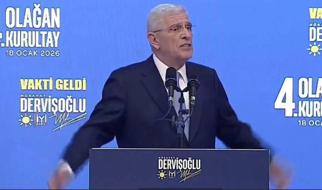 İYİ Parti’nin Ankara’da düzenlenen 4. Olağan Kurultayı’nda tek aday olan
