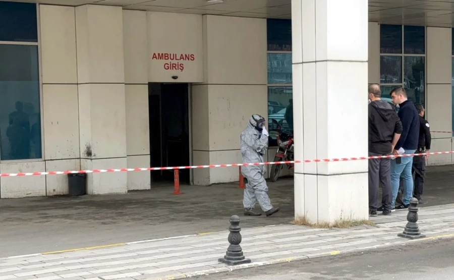 Tekirdağ Çerkezköy Organize Sanayi Bölgesi (OSB), bir kimya fabrikasından yükselen