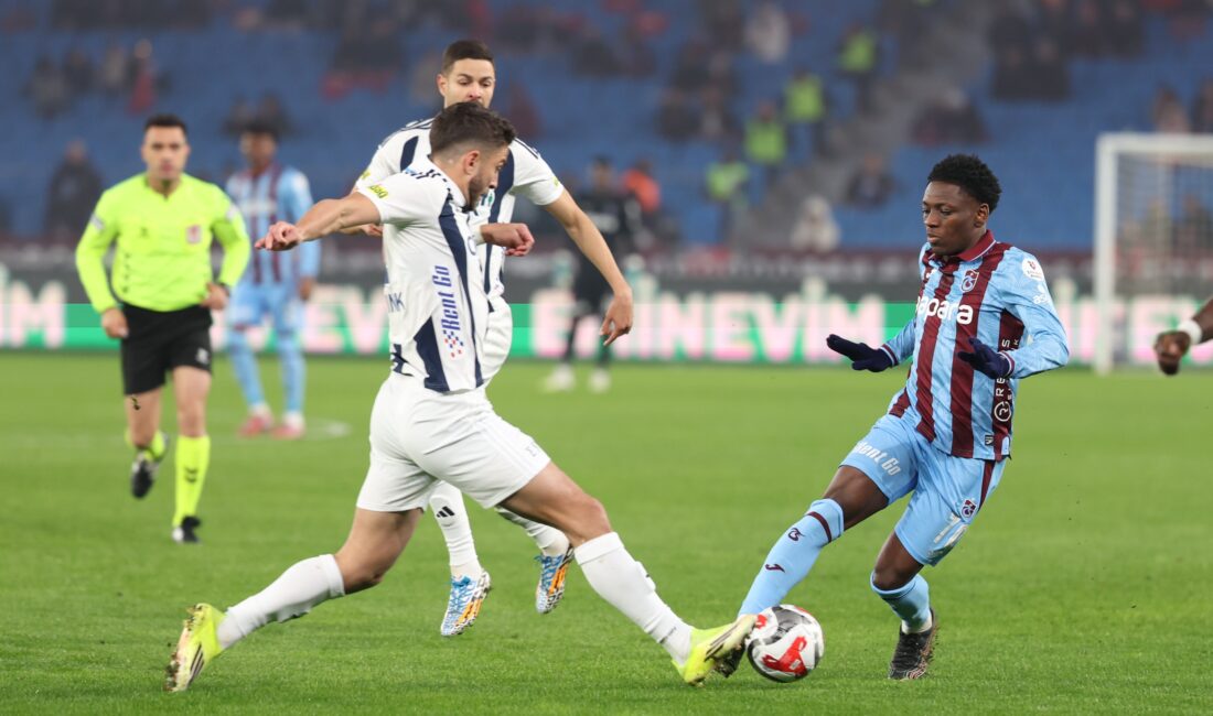 Süper Lig’in 19’uncu haftasında Trabzonspor, sahasında Kasımpaşa’yı 2-1 mağlup ederek