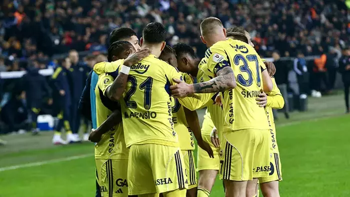 Süper Lig'in 20. haftasında Fenerbahçe'nin Kocaelispor'u deplasmanda 2-0 yendiği karşılaşmanın