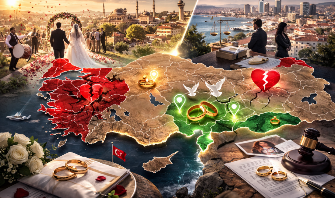 Türkiye İstatistik Kurumu (TÜİK), 2025 yılına ait merakla beklenen evlenme
