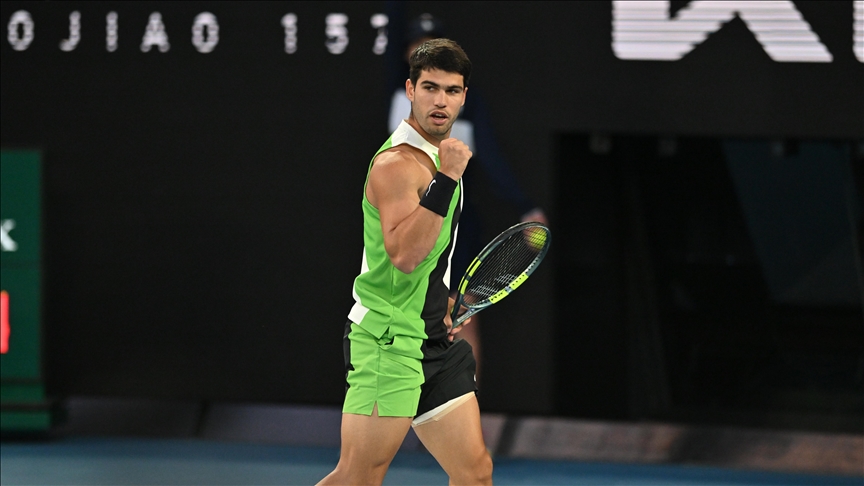 Avustralya Açık finalinde Novak Djokovic’i mağlup eden Carlos Alcaraz, 87