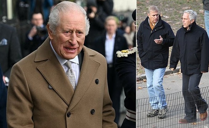 Kral Charles, Jeffrey Epstein dosyasının yayımlanmasının ardından Prens Andrew’un davranışlarına
