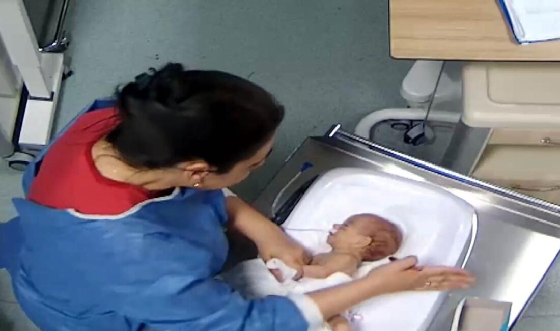 Kahramanmaraş’ta 5 günlük bebeğe şiddet uyguladığı iddiasıyla tutuklanan hemşire Hazel