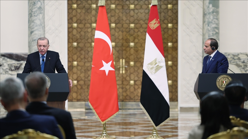 Cumhurbaşkanı Erdoğan, "Mısır, Türkiye'nin Afrika'daki en büyük ticaret ortağı. 3