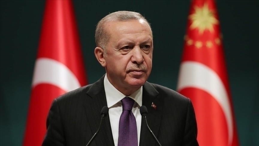 Cumhurbaşkanı Recep Tayyip Erdoğan, Cumhurbaşkanlığı Külliyesi’nde gerçekleştirilen Kabine Toplantısı sonrası