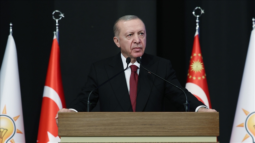 Cumhurbaşkanı Recep Tayyip Erdoğan, AK Parti Kongre Merkezi’nde düzenlenen 177.