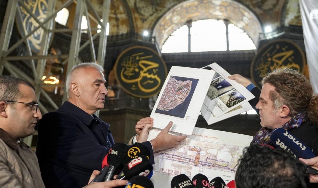 Kültür ve Turizm Bakanı Mehmet Nuri Ersoy, İstanbul Valisi Davut