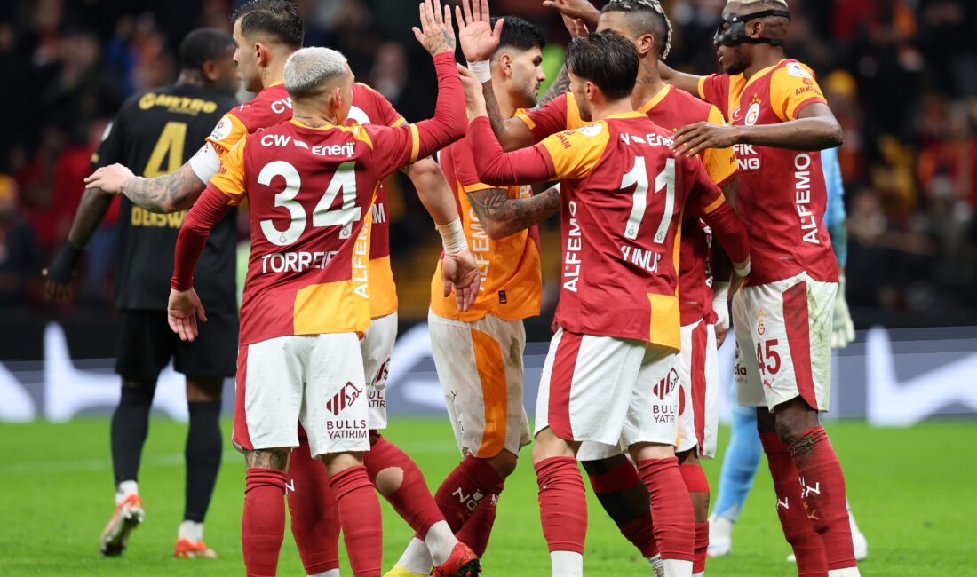 Galatasaray Kayserispor’u 4-0 Mağlup Etti, Süper Lig’de Liderliğini Sürdürdü