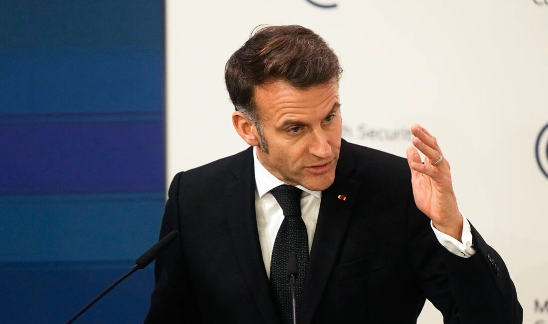 Fransa Cumhurbaşkanı Emmanuel Macron, Münih Güvenlik Konferansı’nda Avrupa’nın gelecekte kendi