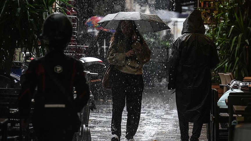 İçişleri Bakanlığı, Meteoroloji Genel Müdürlüğü verileri doğrultusunda yurdun bazı kesimleri
