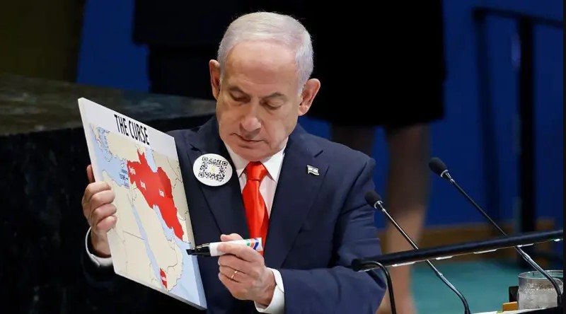 Netanyahu, bu ittifakın Hindistan, çeşitli Arap ve Afrika ülkeleri, Yunanistan