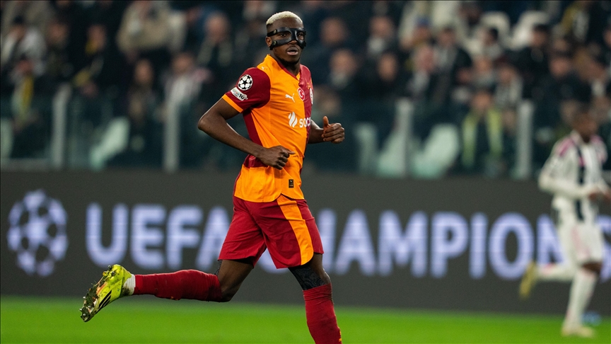 Galatasaray’ın Nijeryalı golcüsü Victor Osimhen, UEFA Şampiyonlar Ligi’nde gösterdiği performansla