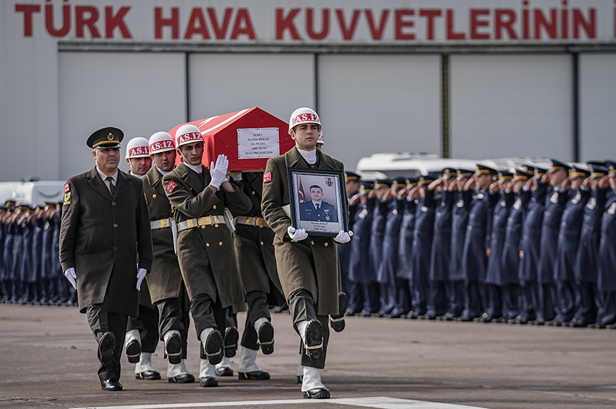 Balıkesir’de 9’uncu Ana Jet Üs Komutanlığı’ndan kalkış yaptıktan sonra kaza