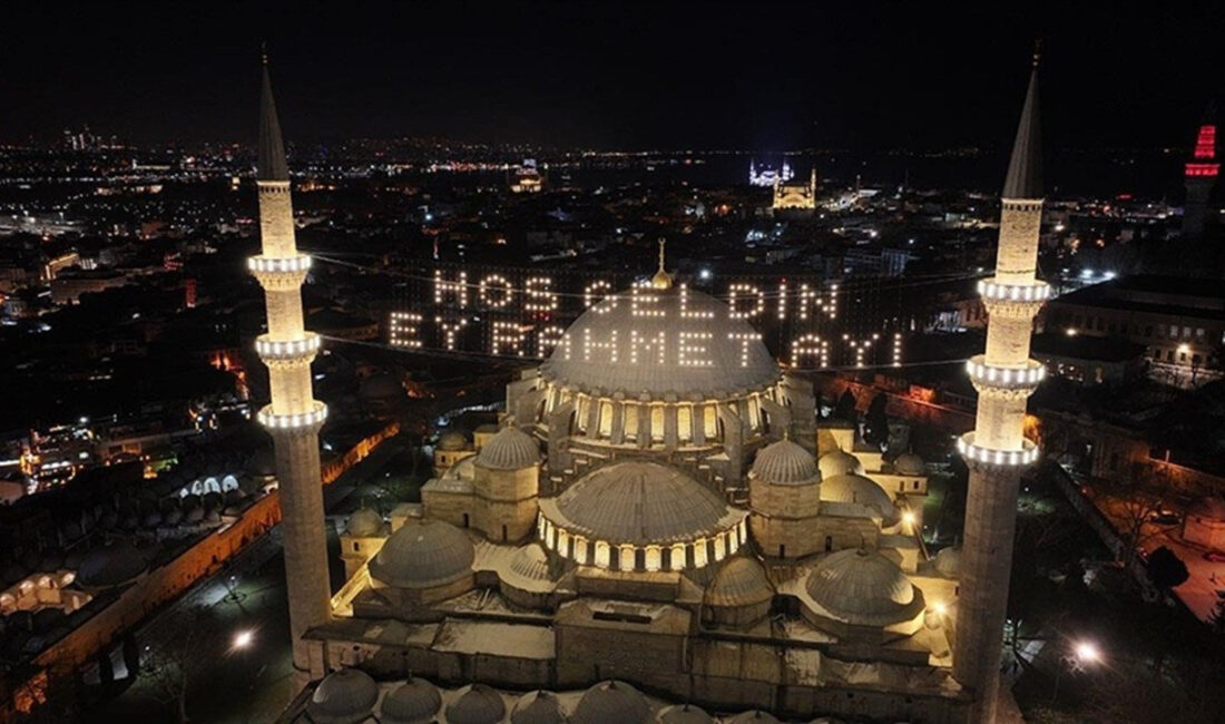 Ramazan ayına sayılı saatler kala, oruç ibadetini yerine getirmeye hazırlanan