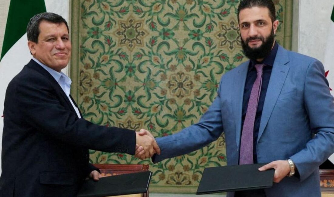 Suriye'nin kuzeydoğusunda Şam yönetimiyle Suriye Demokratik Güçleri arasında varılan entegrasyon