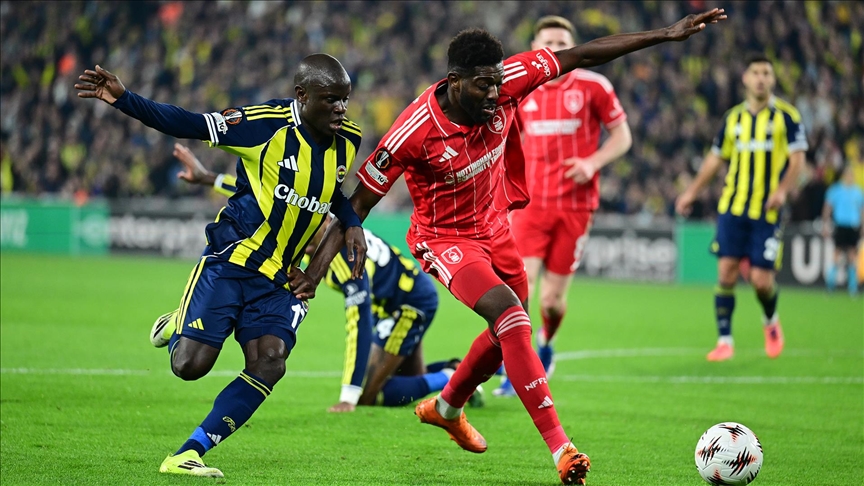 Fenerbahçe, UEFA Avrupa Ligi son 16 play-off turunda büyük bir