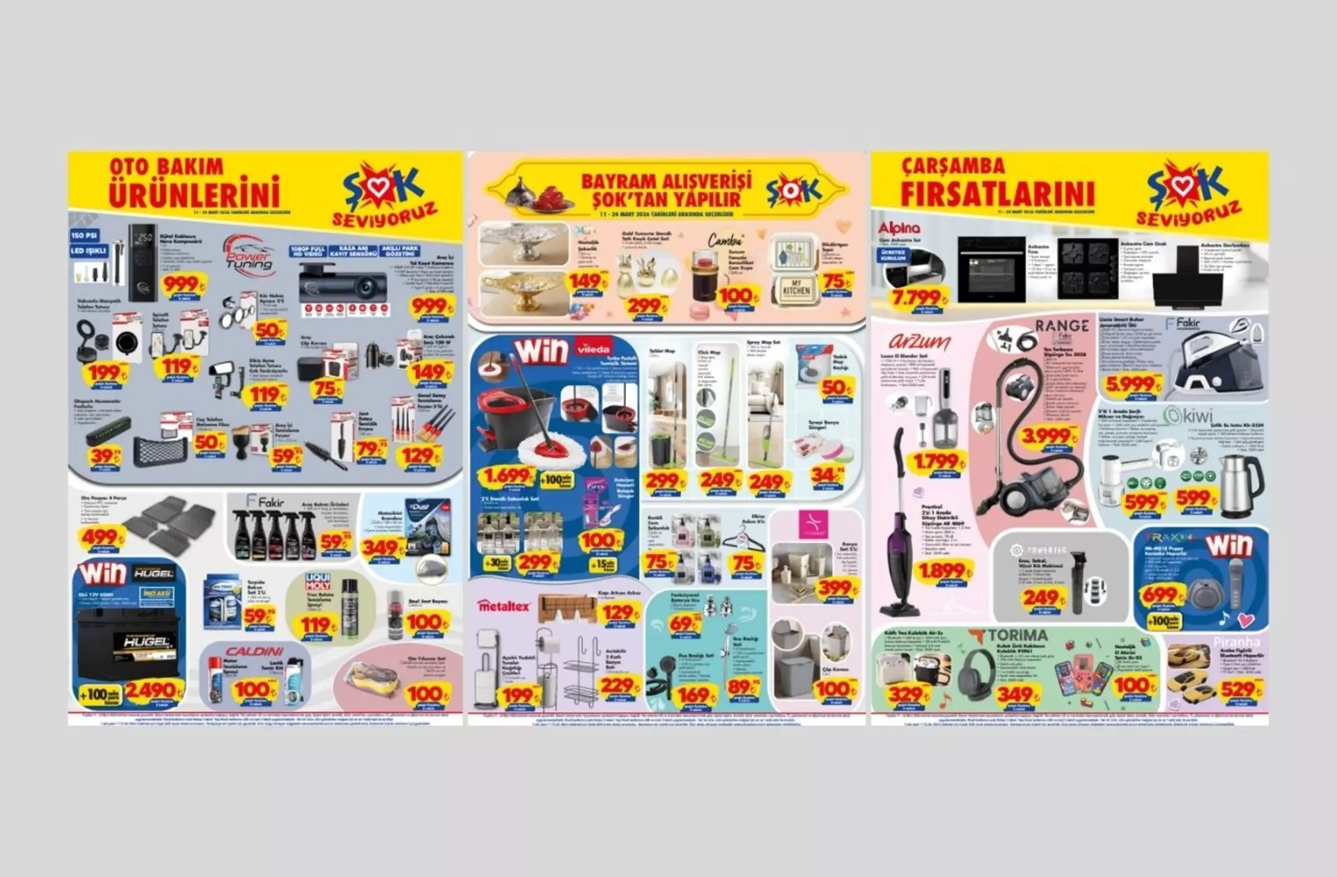 ŞOK Market, 11 Mart 2026 Çarşamba gününden itibaren geçerli olacak