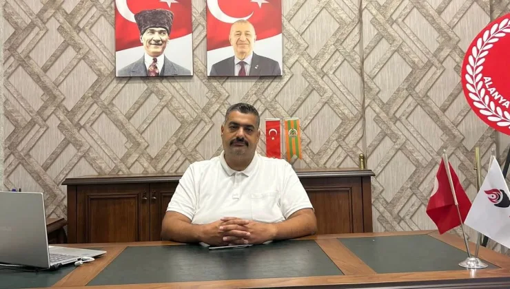 Alanya siyaset dünyasından acı bir haber geldi. Zafer Partisi Alanya