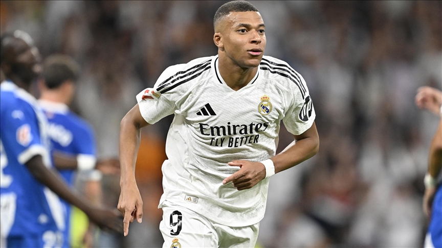 Real Madrid’in Fransız yıldızı Kylian Mbappe’nin sol dizinde burkulma tespit
