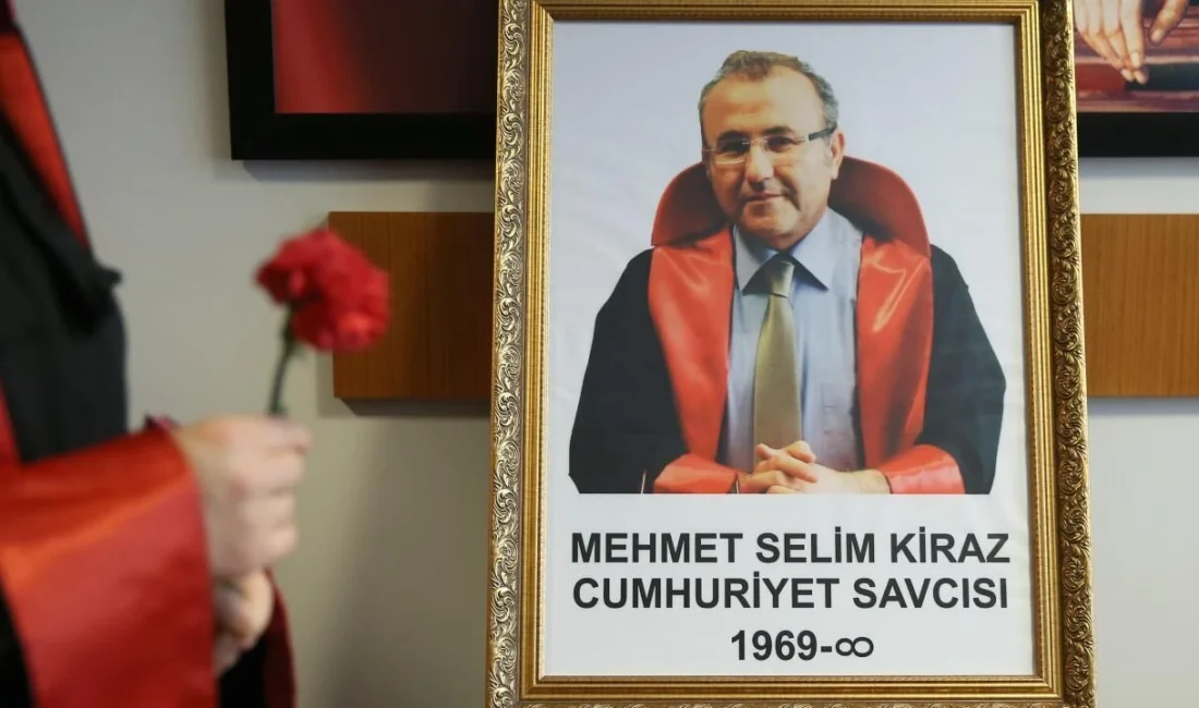 Mehmet Selim Kiraz, 2015 yılında İstanbul Çağlayan Adliyesi'nde görev yaparken,