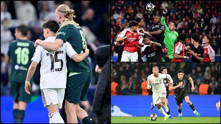 UEFA Şampiyonlar Ligi son 16 turu ilk maçları dün gece