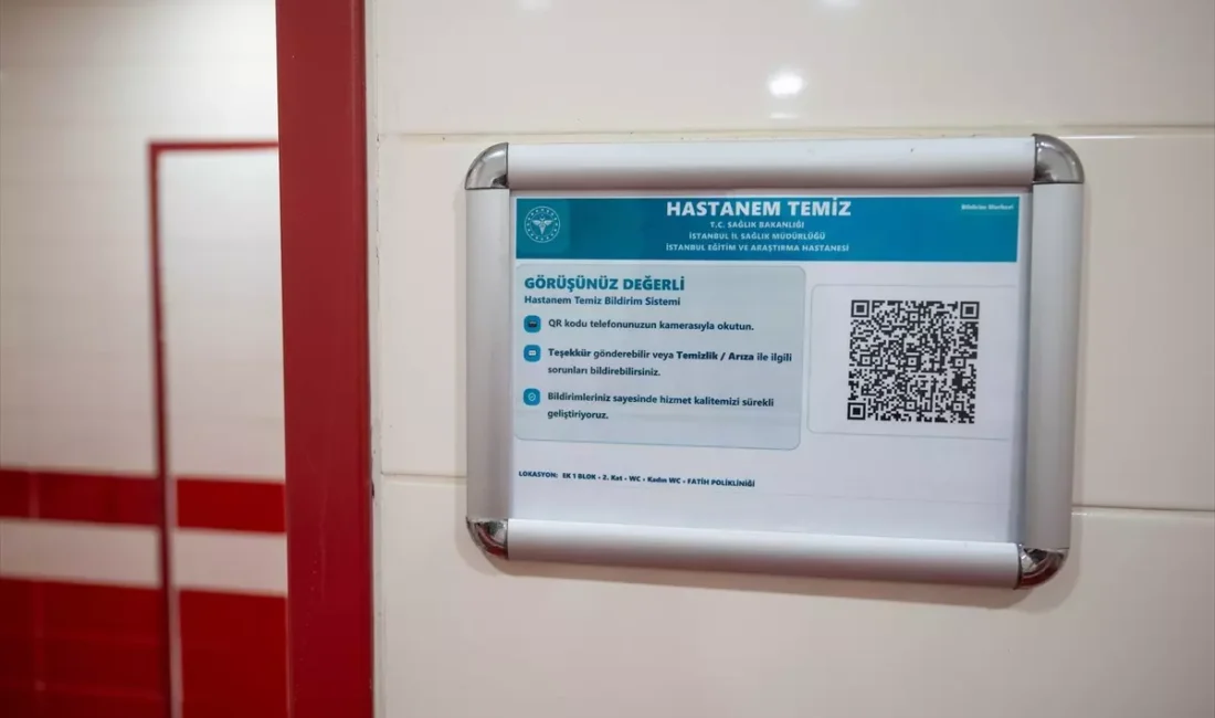 İstanbul İl Sağlık Müdürlüğü tarafından geliştirilen uygulama sayesinde vatandaşlar; temizlikten