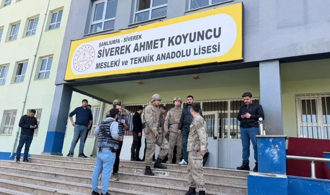 Şanlıurfa’nın Siverek ilçesindeki Ahmet Koyuncu Mesleki ve Teknik Anadolu Lisesi’ne