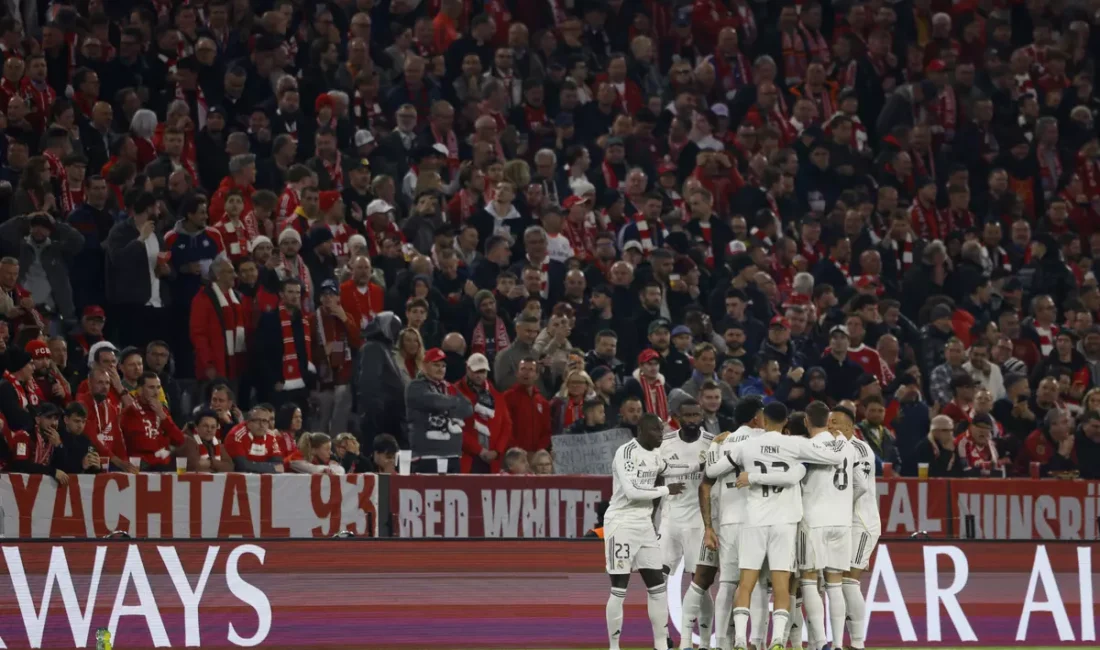 Şampiyonlar Ligi yarı final rövanşında Bayern Münih’e konuk olan Real