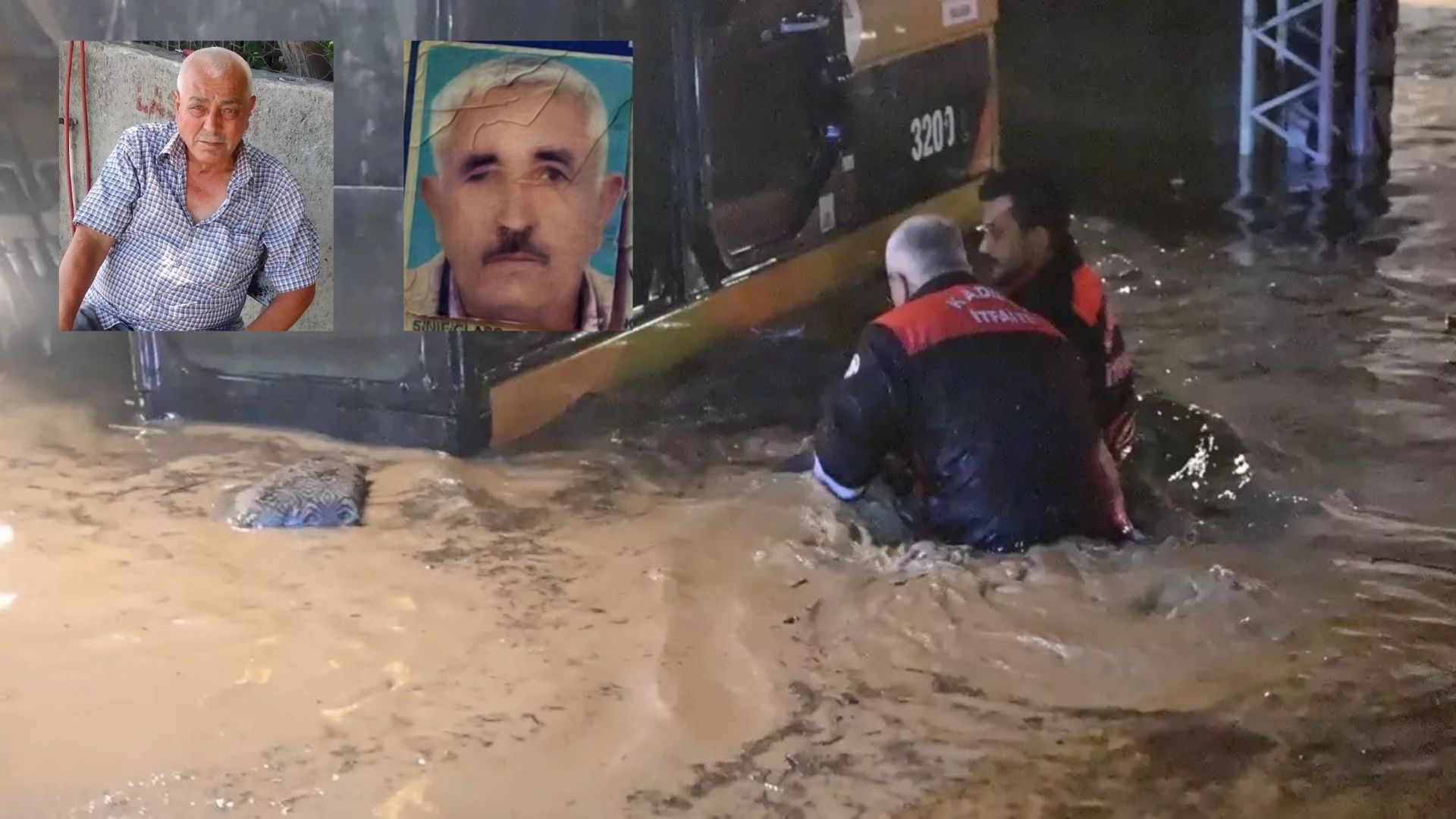 Kadirli ilçesinde akşam saatlerinde etkili olan sağanak yağış sonrası Savrun