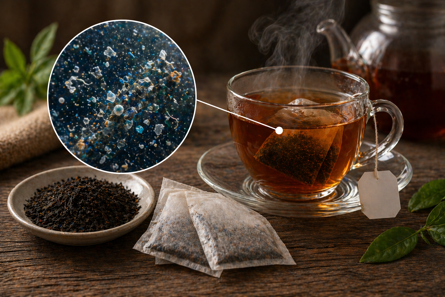 Food Chemistry dergisinde yayımlanan analize göre, tek bir plastik çay