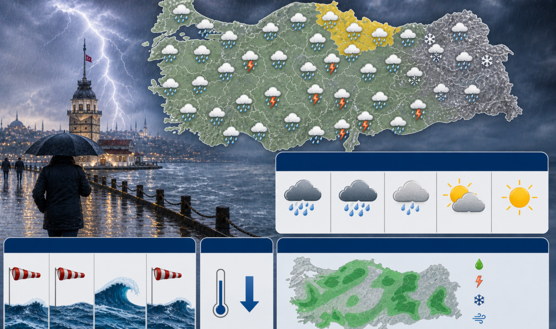 Meteoroloji Genel Müdürlüğü (MGM), 1 Mayıs 2026 Cuma günü yayımladığı
