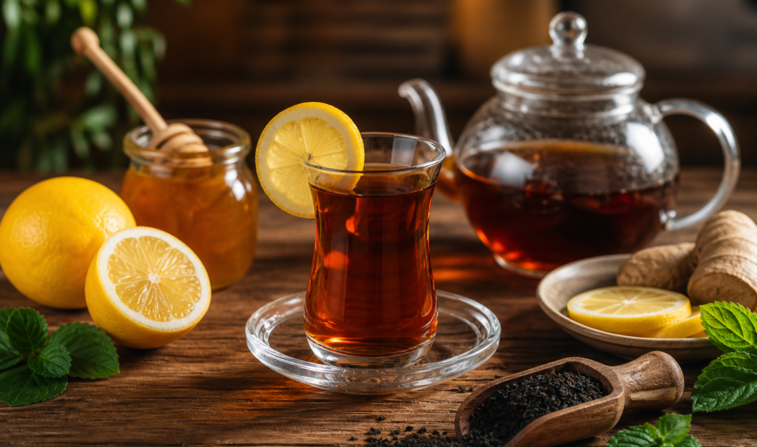 Çay keyfini limonla taçlandırmak sadece bir lezzet tercihi mi, yoksa