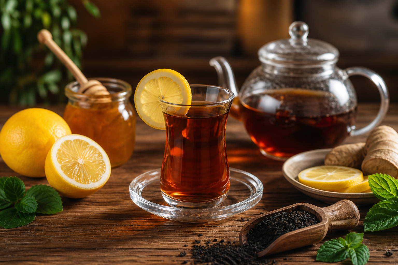 Çay keyfini limonla taçlandırmak sadece bir lezzet tercihi mi, yoksa