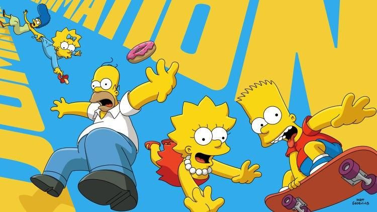 Her büyük küresel olayda olduğu gibi, "The Simpsons" (Simpsonlar) dizisi