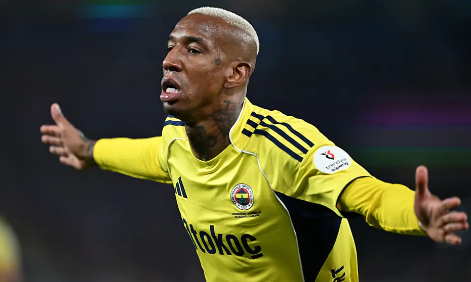 Fenerbahçe'nin devre arasında kadrosuna kattığı dünyaca ünlü yıldız Anderson Talisca,