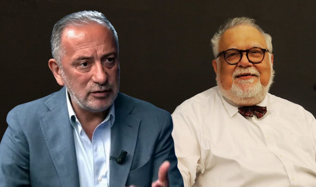 Ünlü yer bilimci Prof. Dr. Celal Şengör, gazeteci Fatih Altaylı'nın