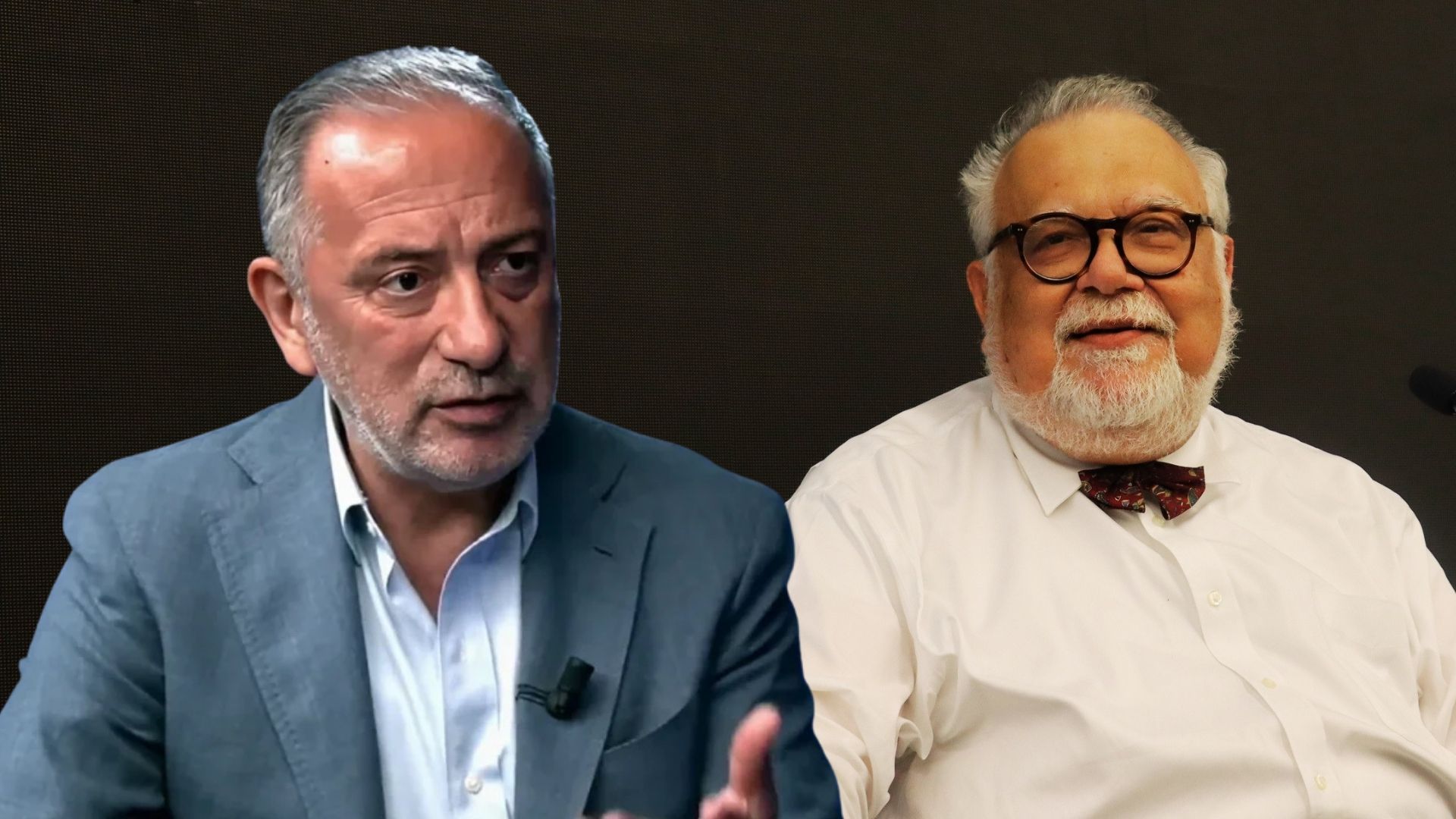Ünlü yer bilimci Prof. Dr. Celal Şengör, gazeteci Fatih Altaylı'nın