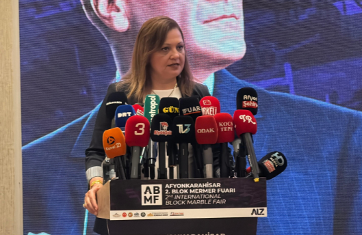 Afyonkarahisar Belediye Başkanı Burcu Köksal, 3. Uluslararası Afyonkarahisar Blok Mermer
