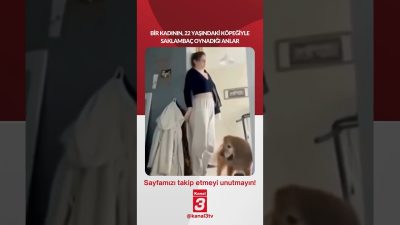 Bir kadının, 22 yaşındaki köpeğiyle saklambaç oynadığı anlar… 📶https://kanal3.com.tr/ Sosyal