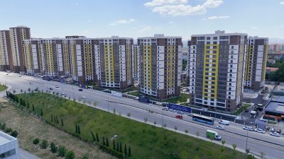 Bayraktar İnşaat’ın Ankara Yenimahalle’de inşa ettiği Adres Ankara Evleri projesinde